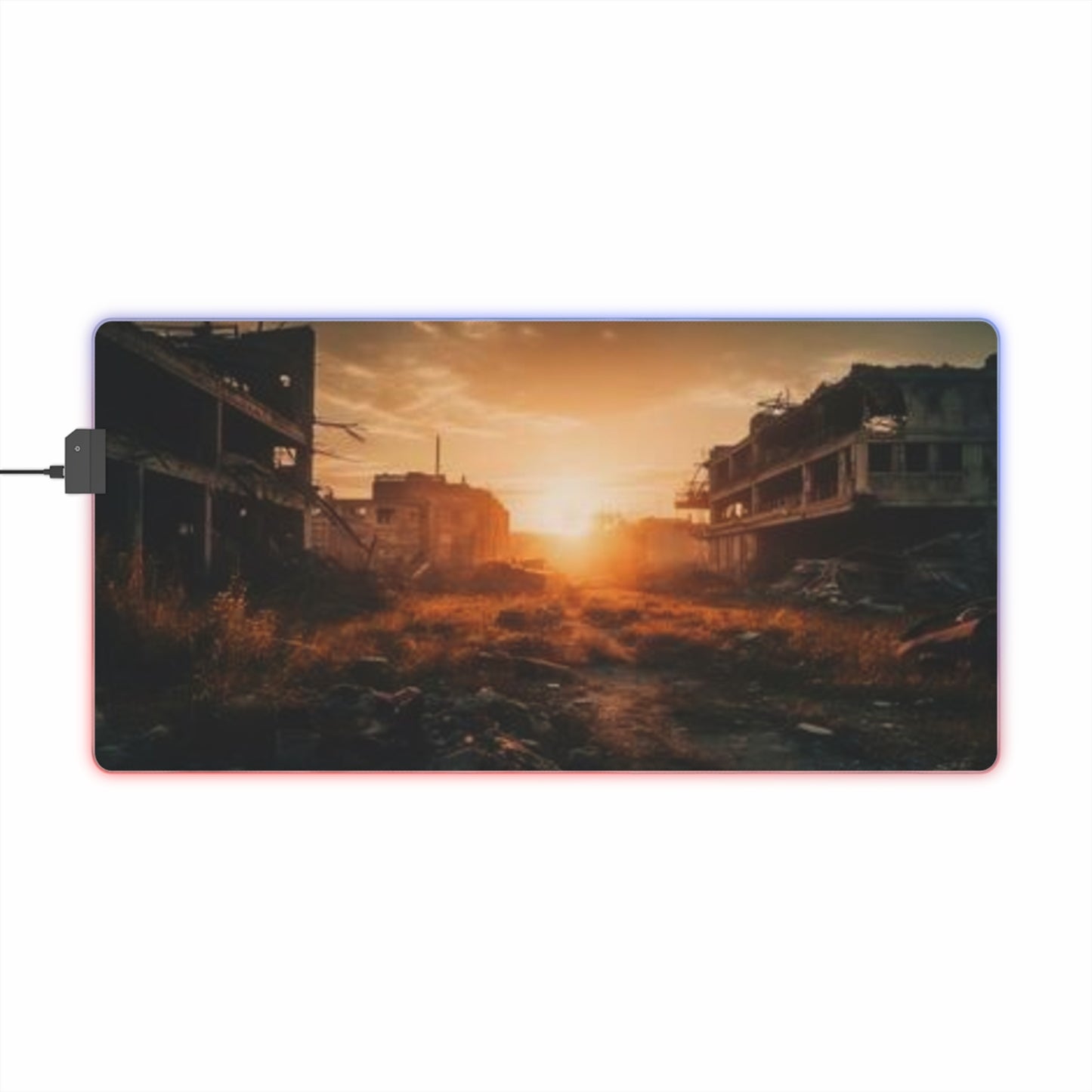 Gaming Desk Pad featuring Rust