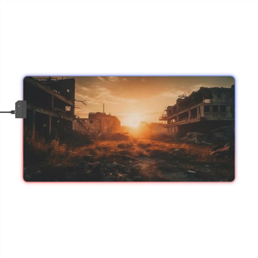 Gaming Desk Pad featuring Rust