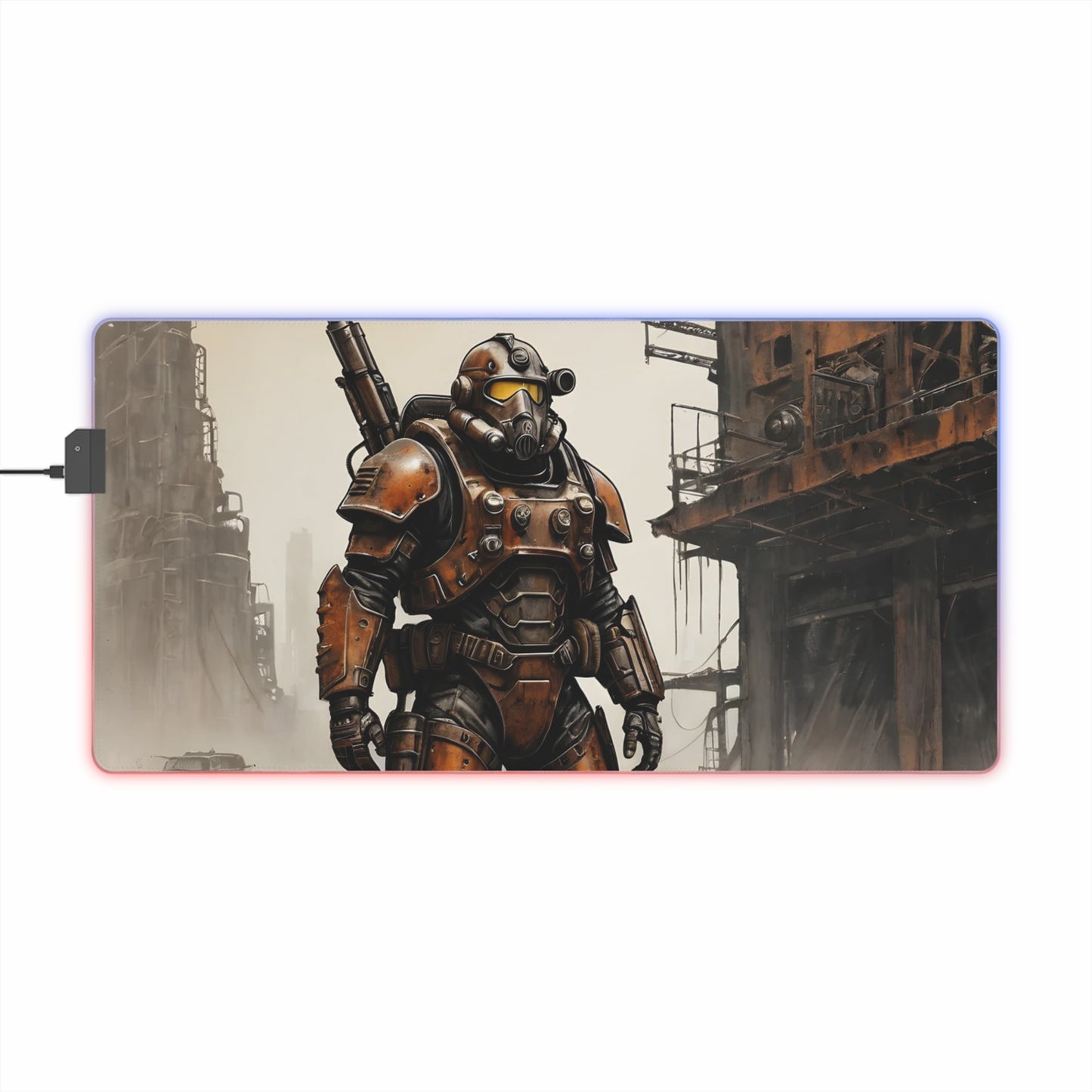 Gaming Mouse Pad - Desk Pad Featuring The Video Game Fallout