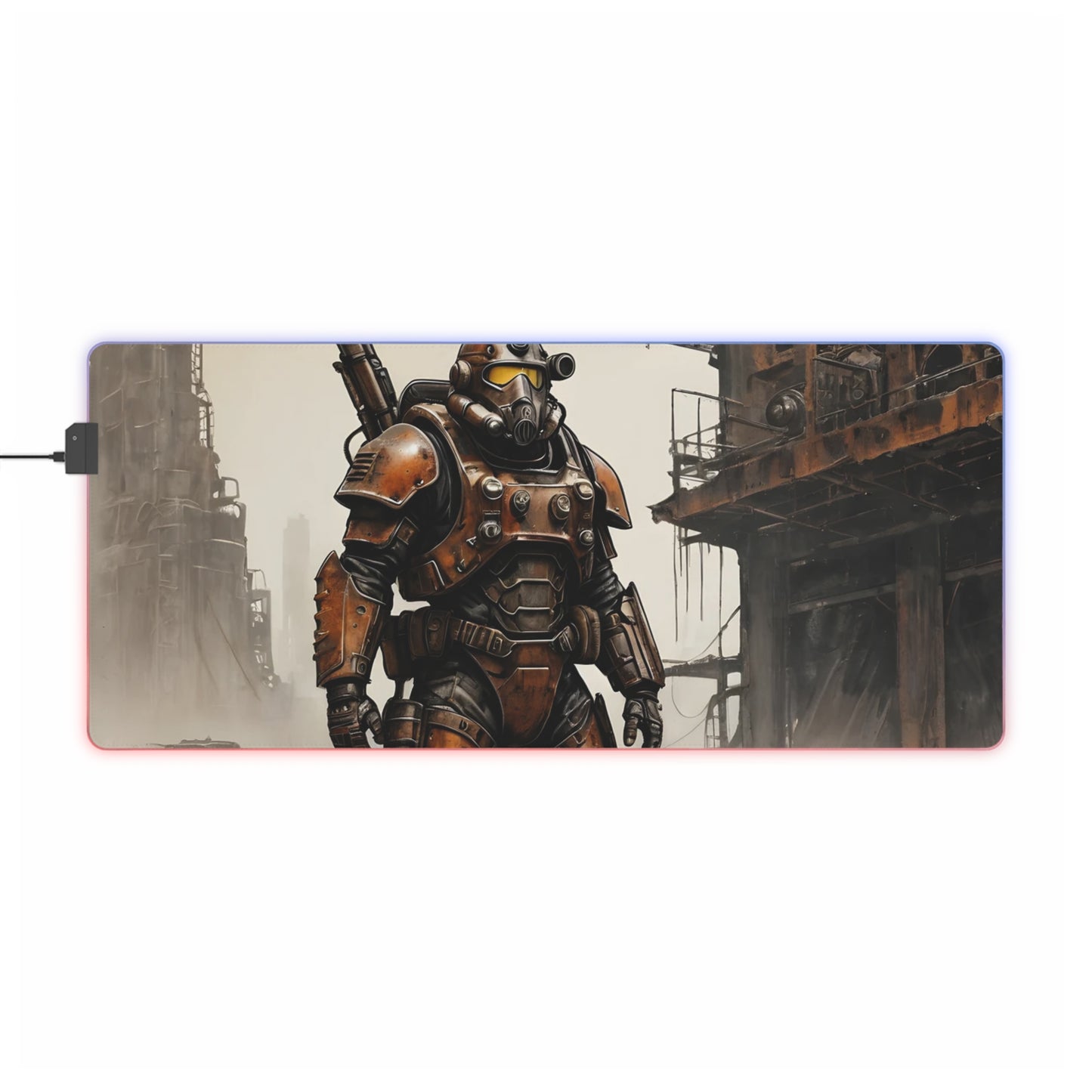 Gaming Mouse Pad - Desk Pad Featuring The Video Game Fallout