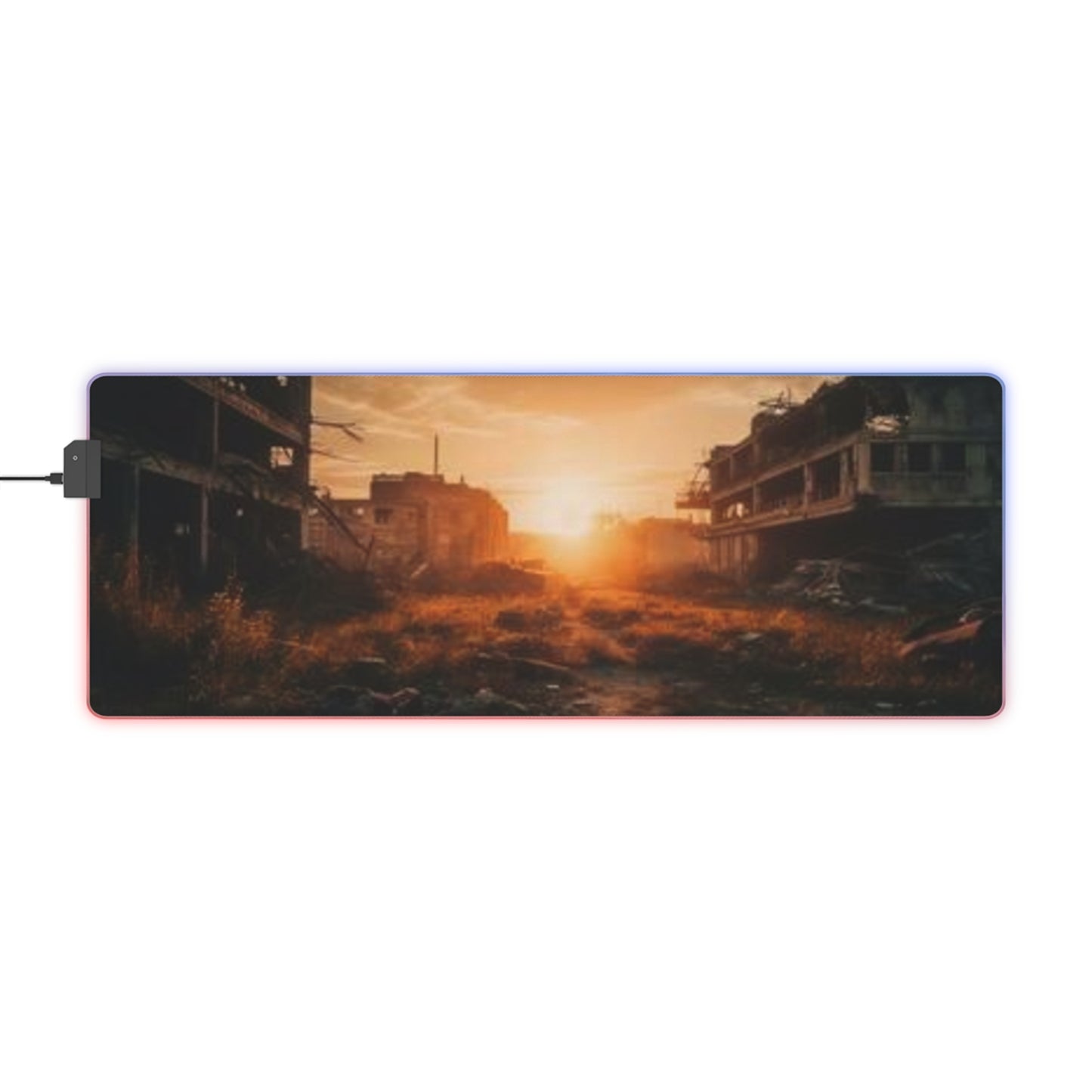 Gaming Desk Pad featuring Rust