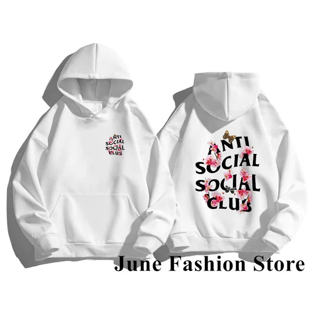 Women's Floral Print Hoodies