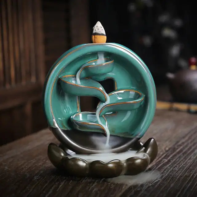 Serene Flow Backflow Incense Burner