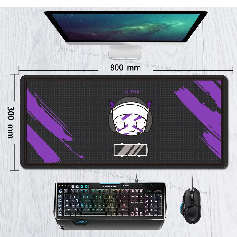 Rubber Super Large PC Mousepad