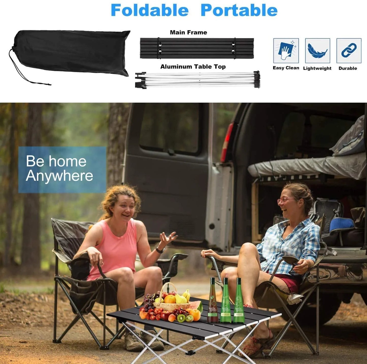 Ultralight Portable Folding Camping Table