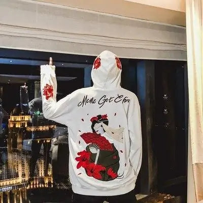 Geisha Anime Hoodie